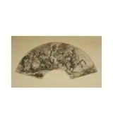 Raub der Hippodameia durch die Kentauren, 16. Jh. by Georg Pecham, watercolor, sold Mar 2024