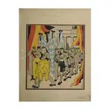 Triumph der Zentralisation by Thomas Theodor Heine, 1927, mixed media, sold Mar 2024