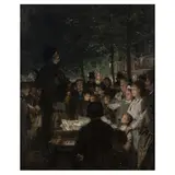 Straßenkonzert by Victor Gilbert, 1875, oil on canvas, sold Mar 2024