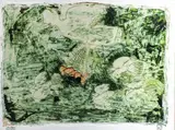Verkündigungsengel by Zaki Al-Maboren, 2002, acrylic, sold Mar 2024