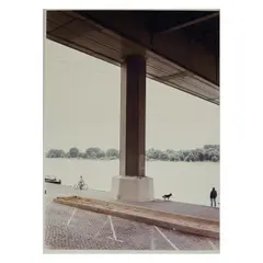 Zoobrücke by Andreas Gursky, 1988, chromogenic print, sold Mar 2024