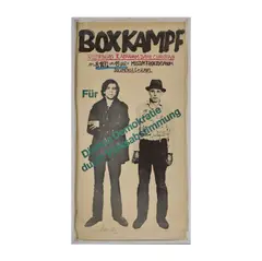 Beuys boxt für direkte Demokratie by Joseph Beuys, 1972, pencil, sold Mar 2024