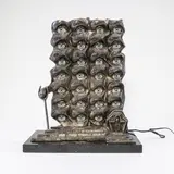 Die surrealistischen Augen by Salvador Dalí, 1980, bronze, sold Mar 2024