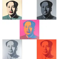 Portfolio 'Mao by Andy Warhol, 1972, color screenprint, sold Mar 2024