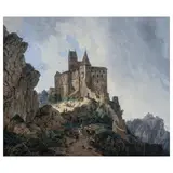 Die Burg Kipfenberg im Altmühltal by Domenico Quaglio, 1818, oil on canvas, sold Dec 2023