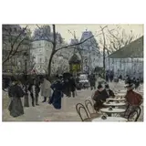 Chez Poussel by Louis Abel-Truchet, 1890, oil on canvas, sold Dec 2023