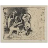 La danse des faunes by Pablo Picasso, 1957, lithograph, sold Dec 2023