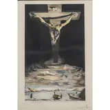 Le Christ de Saint Jean de la Croix', Druck 1982 by Salvador Dalí, etching, sold Dec 2023