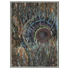 Opętanie' und 'Odlot jesieni by Erna Rosenstein, 1969, pastel, sold Dec 2023