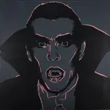 Dracula' aus der Serie 'Myths by Andy Warhol, 1981, color screenprint, sold Dec 2023