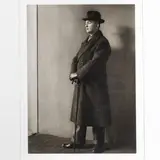 Juniorchef by August Sander, 1924, gelatin silver print, sold Jun 2023
