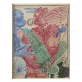 Kaugummi by Alekos Fassianos, 1969, pencil, sold Jun 2023
