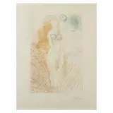 La Naissance de Venus by Salvador Dalí, 1971, pencil, sold Jun 2023