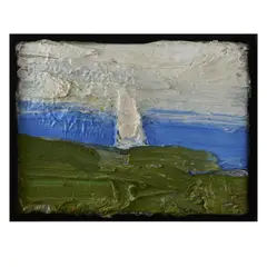 Ostsee by Klaus Fußmann, 2010, oil on canvas, sold Jun 2023