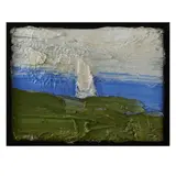 Ostsee by Klaus Fußmann, 2010, oil on canvas, sold Jun 2023