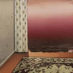 Ohne Titel by Matthias Weischer, 2004, oil on canvas, sold Jun 2023