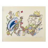 Ohne Titel by Niki de Saint Phalle, 1990, color lithograph, sold Jun 2023