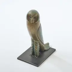 Eule by Paul Wunderlich, 1998, bronze, sold Jun 2023