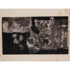 Mirage by Antoni Clavé, 1967, etching, sold Nov 2022