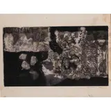 Mirage by Antoni Clavé, 1967, etching, sold Nov 2022