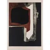 Warangal by Bertrand Dorny, 1970, etching, sold Nov 2022