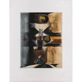 Fleur du désert', 'Alpha', 'Phoenix by Tuvia Beeri, 1969, etching, sold Nov 2022