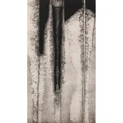 Composition I 1965' und 'Composition III 1965 by James Guitet, 1965, etching, sold Nov 2022
