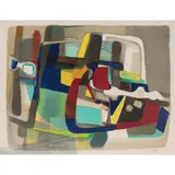 Aladin by Maurice Estève, 1958, lithograph, sold Nov 2022