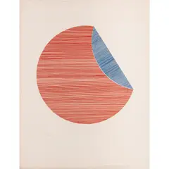 Le Sphère by Sérvulo Esmeraldo, 1970, etching, sold Nov 2022