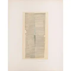 Le Nord by Sérvulo Esmeraldo, 1968, etching, sold Nov 2022