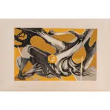 Les Oliviers by Édouard Pignon, 1950, lithograph, sold Nov 2022