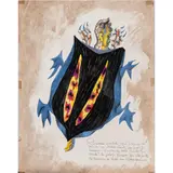 Schildkröte, wohl 1950er Jahre by Jean Lurçat, watercolor, sold Nov 2022
