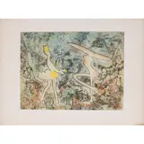 Viens Voir by Roberto Matta, 1969, etching, sold Nov 2022