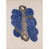 Enchaînement by Rossini Perez, 1969, etching, sold Nov 2022