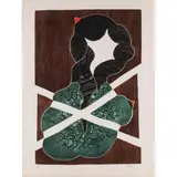 Naissance de Yemanja by Rossini Perez, 1971, etching, sold Nov 2022