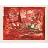 Embrasement spatial by Zao Wou-ki, 1955, lithograph, sold Nov 2022