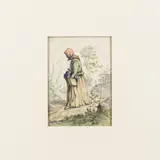 Zeichnungen und Skizzen, Zweite Hälfte 19. Jh. by Albert Venus, watercolor, sold Nov 2022