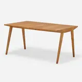 Early extension dining table, model NK 12 by George Nakashima, 1948, birch, sold Jan 2023