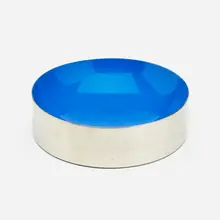 Dot bowl by Paul Smith, 2010, enameled stainless steel, sold Jan 2023