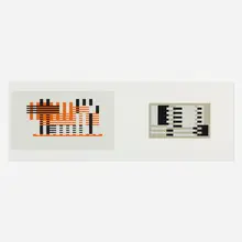 Folio II Folder 31 (from the Formulation: Articulation portfolio) by Josef Albers, 1972, lithograph in colors, sold Jan 2023