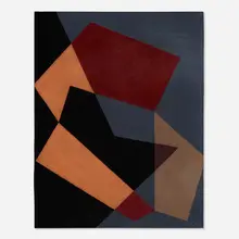 Untitled by Luis Martínez Pedro, 1958, tempera on paper laid to board, sold Jan 2023