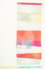 Off Kilter Keys by Robert Rauschenberg, 1994, pencil, offered Jun 2026