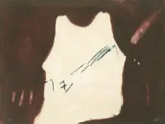 Samarreta by Antoni Tàpies, 1972, color etching, offered Jun 2026