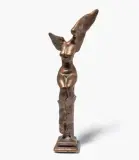 Geflügelte Stele by 190Michael Schwarze, bronze, offered Jun 2026