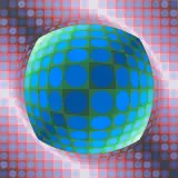 Kinetische Komposition by Victor Vasarely, pencil, sold Jun 2026