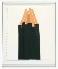 Roof by Not Vital, 2009, pencil, sold Jun 2026