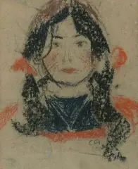 Greti by Cuno Amiet, 1907, pastel, sold Jun 2026