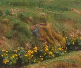 Wiesenbord mit gelbem Hahnenfuss by Reinhold Kündig, oil on canvas, offered Jun 2026