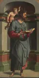 Hl. Matthäus (Altarflügel) by Cornelis Buys, oil on panel, sold Mar 2026