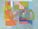 Aux Pieds d'Omphale (Repos d'été) by Jacques Villon, 1939, oil on canvas, offered Mar 2026